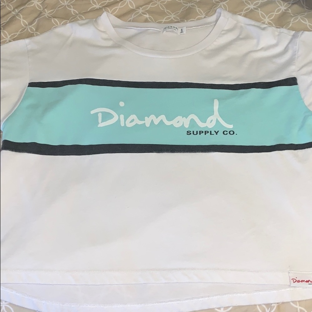 Over sized diamond t-shirt